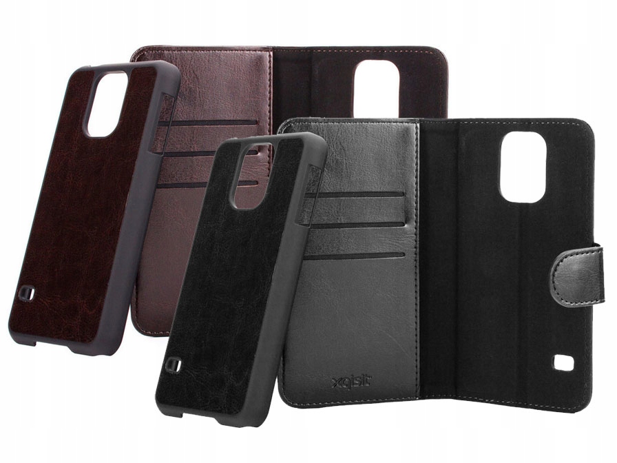 

Pokrowiec Xqisit Wallet Case Eman Galaxy S5 Black