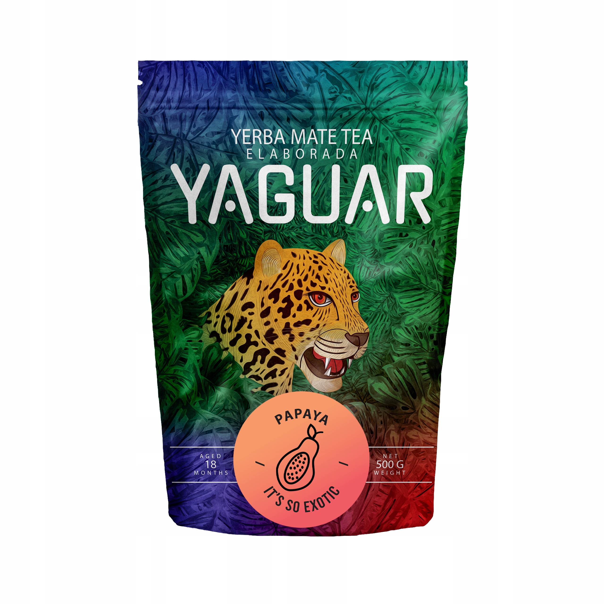 Yerba Mate Yaguar Papaya 0,5 кг зразок