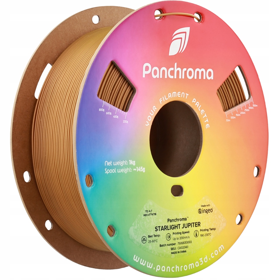Filament Polymaker Panchroma Pla Starlight Jupiter 1,75 mm 1 kg