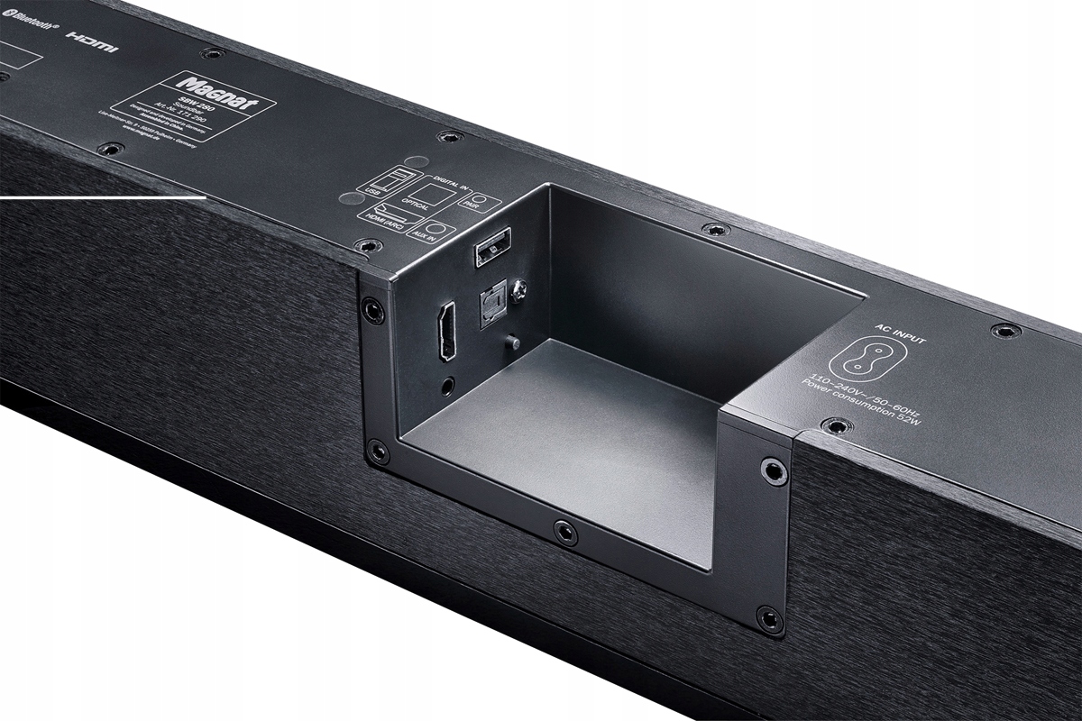 MAGNAT SBW 280 - Soundbar 2.1 Bluetooth aptX HDMI System dźwięku 2.1