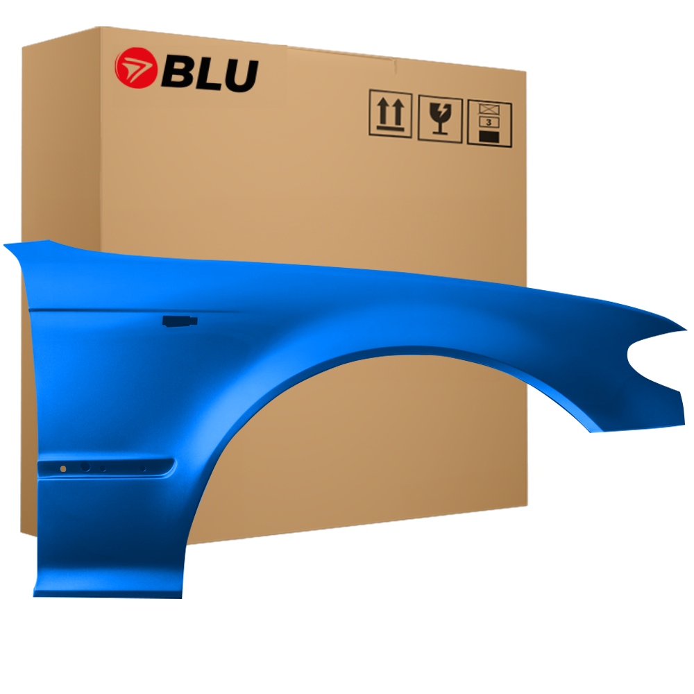 Blu Blatník Bmw 3 E46 364 pravý modrý 01-05 přední sedan kombi Fl