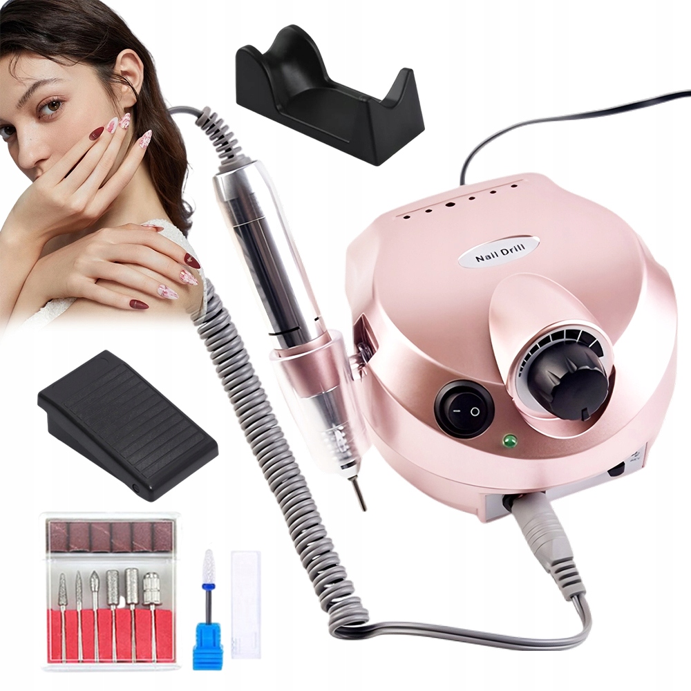 Bruska Na Nehty 65W Profesionální Twist Lock Motor 45000 Rpm