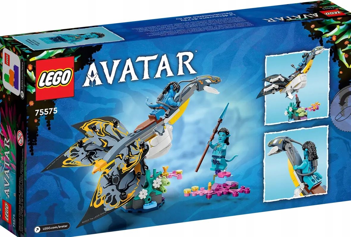 KLOCKI LEGO AVATAR 75575 Odkrycie Ilu Istota Wody 179 elementów EAN (GTIN) 5702017421872