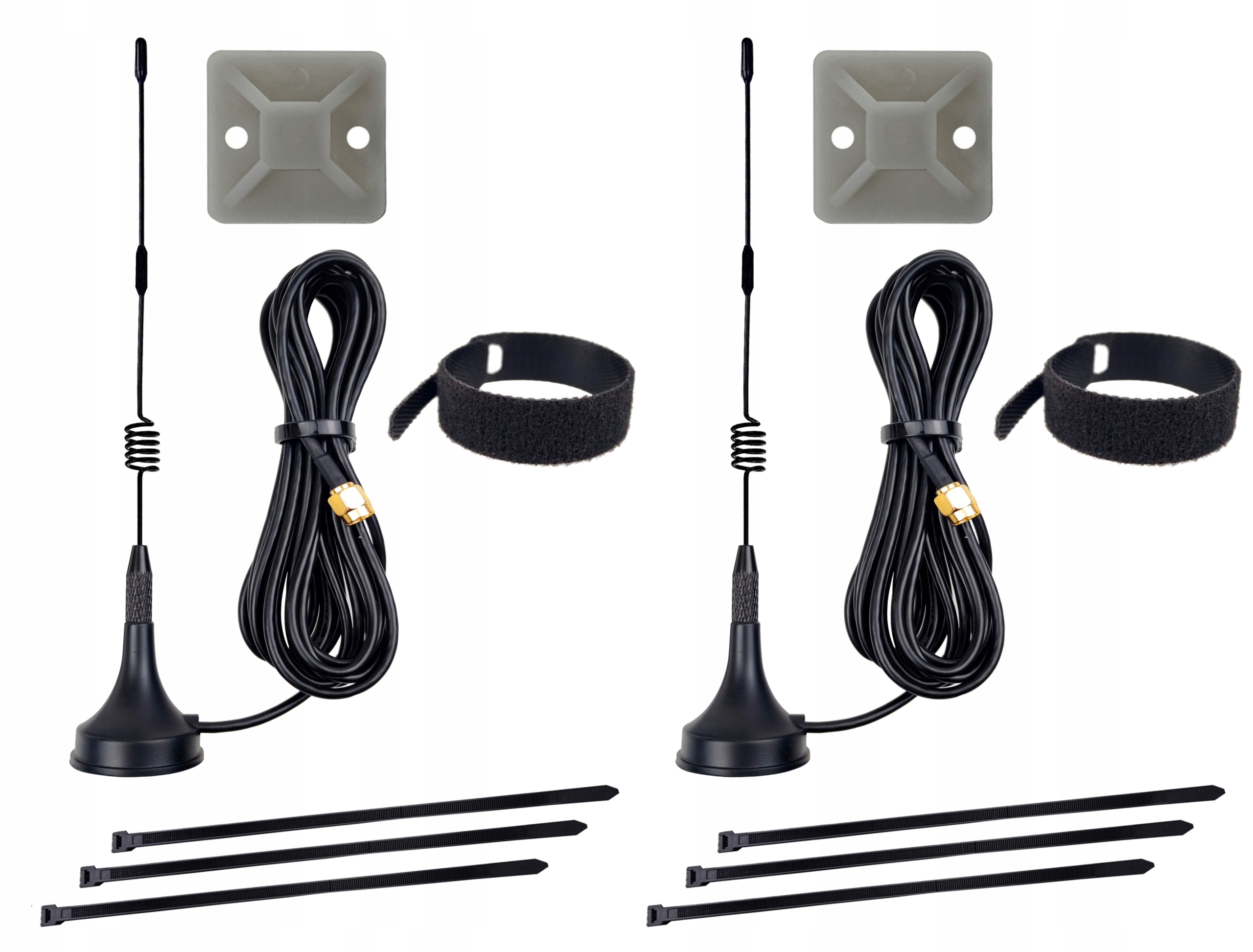 2× Antena dookólne A-M ANTENA LTE 3G 4G GPRS EDGE UMTS MAGNES