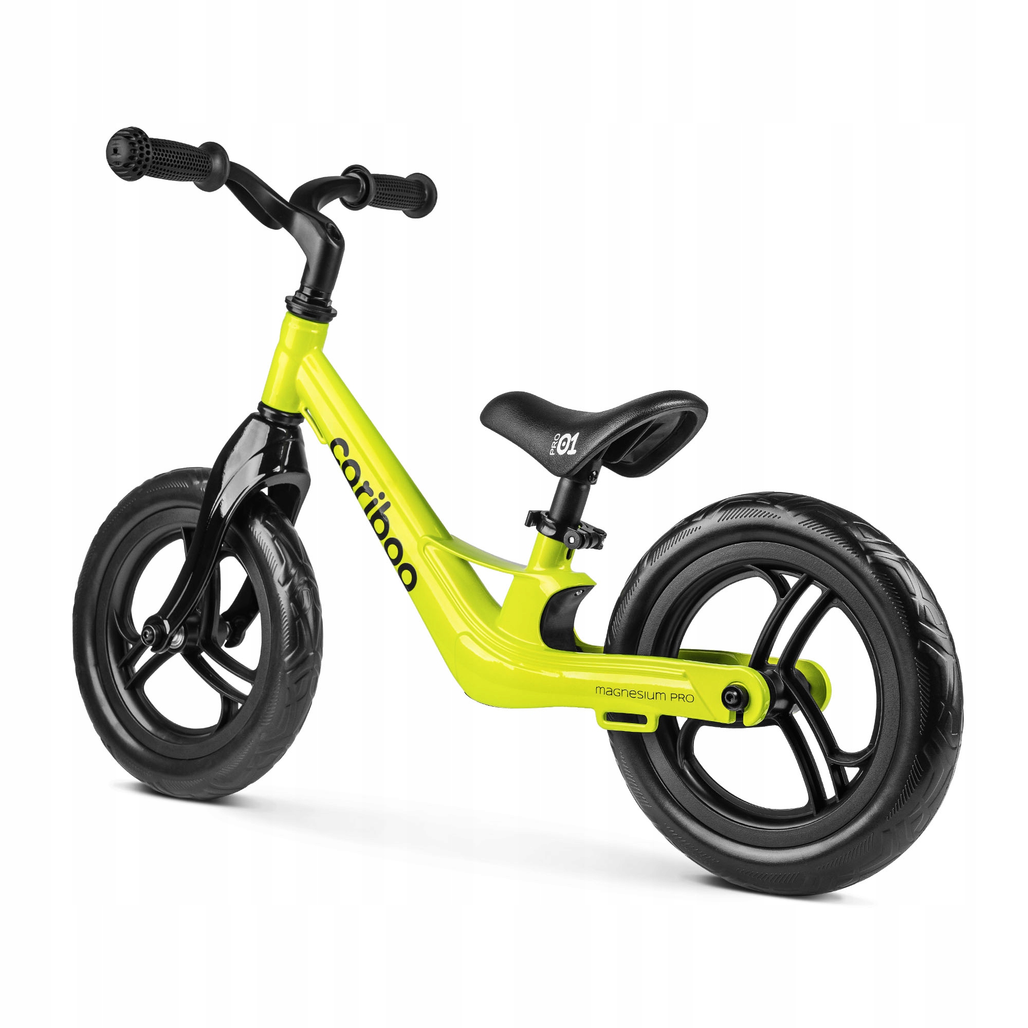 Rowerek biegowy CARIBOO Magnesium Pro Kolor Zielony