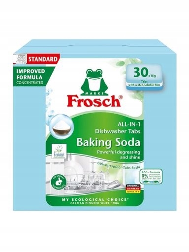 Levně 2 x Tablety do myčky Frosch s jedlou sodou 30 x 18 g