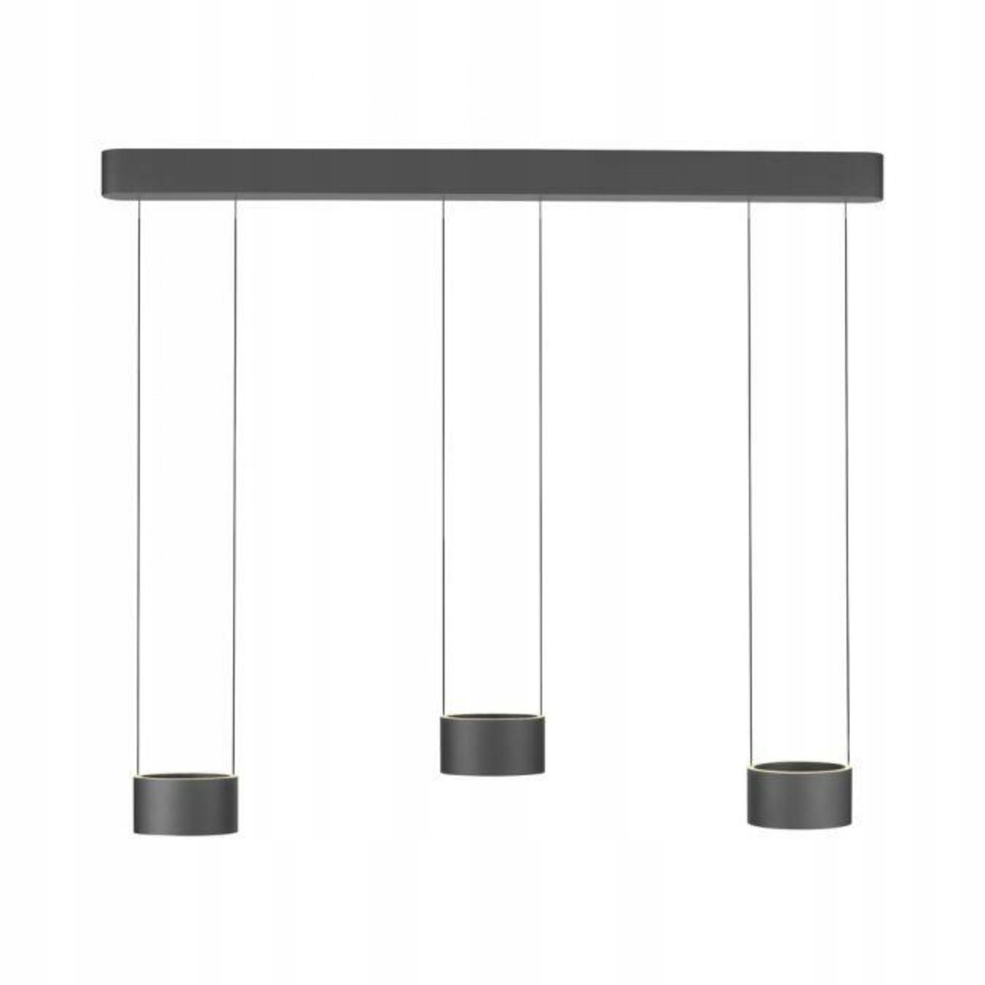 Paul Neuhaus Led závěsné svítidlo Pure Clipse, šedá, dálkový ovladač, Comfo