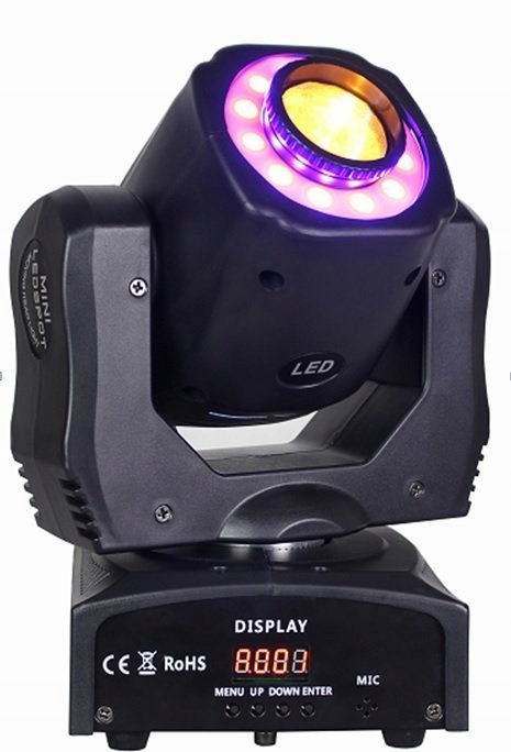 Pohyblivá Led hlava Fractal Lights Mini Gobo Spot 60W