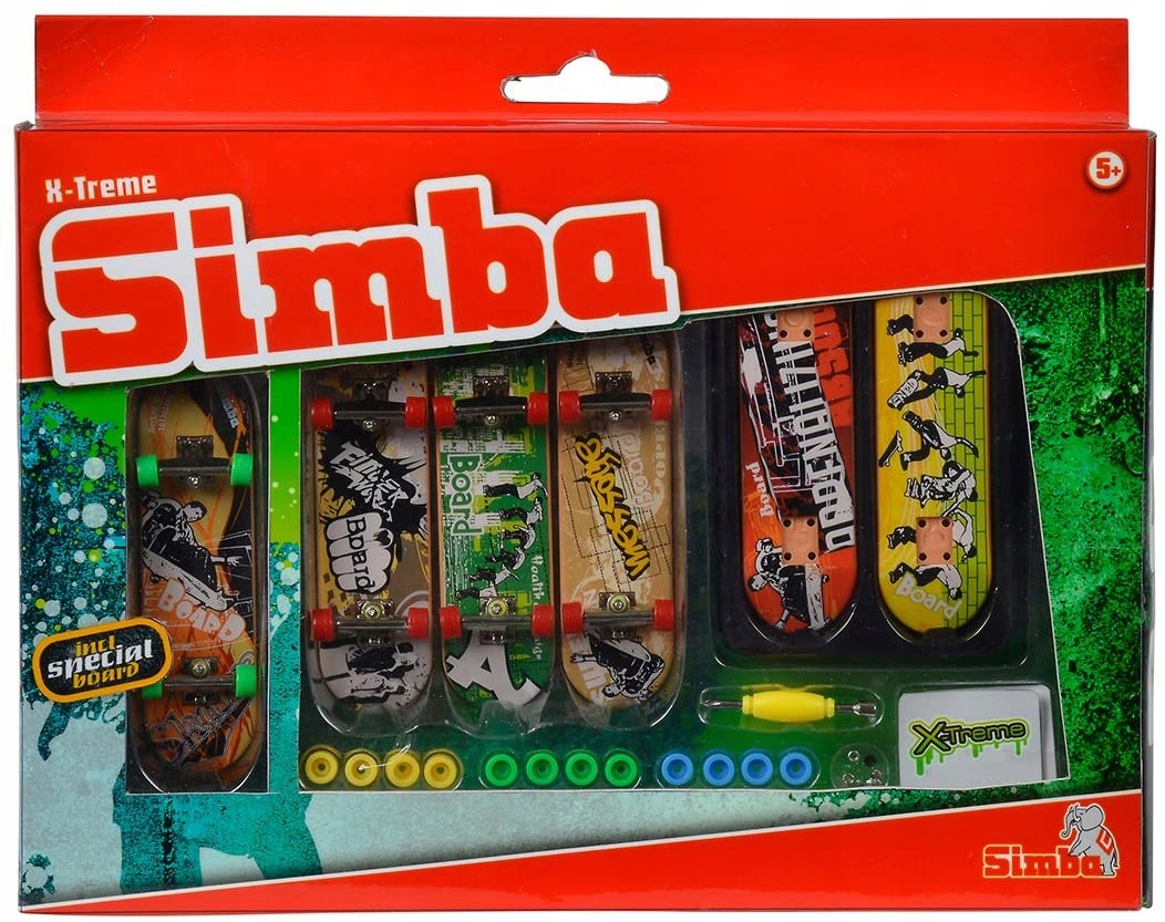 Mini Deskorolki Zestaw 6x deskorolka deska Simba