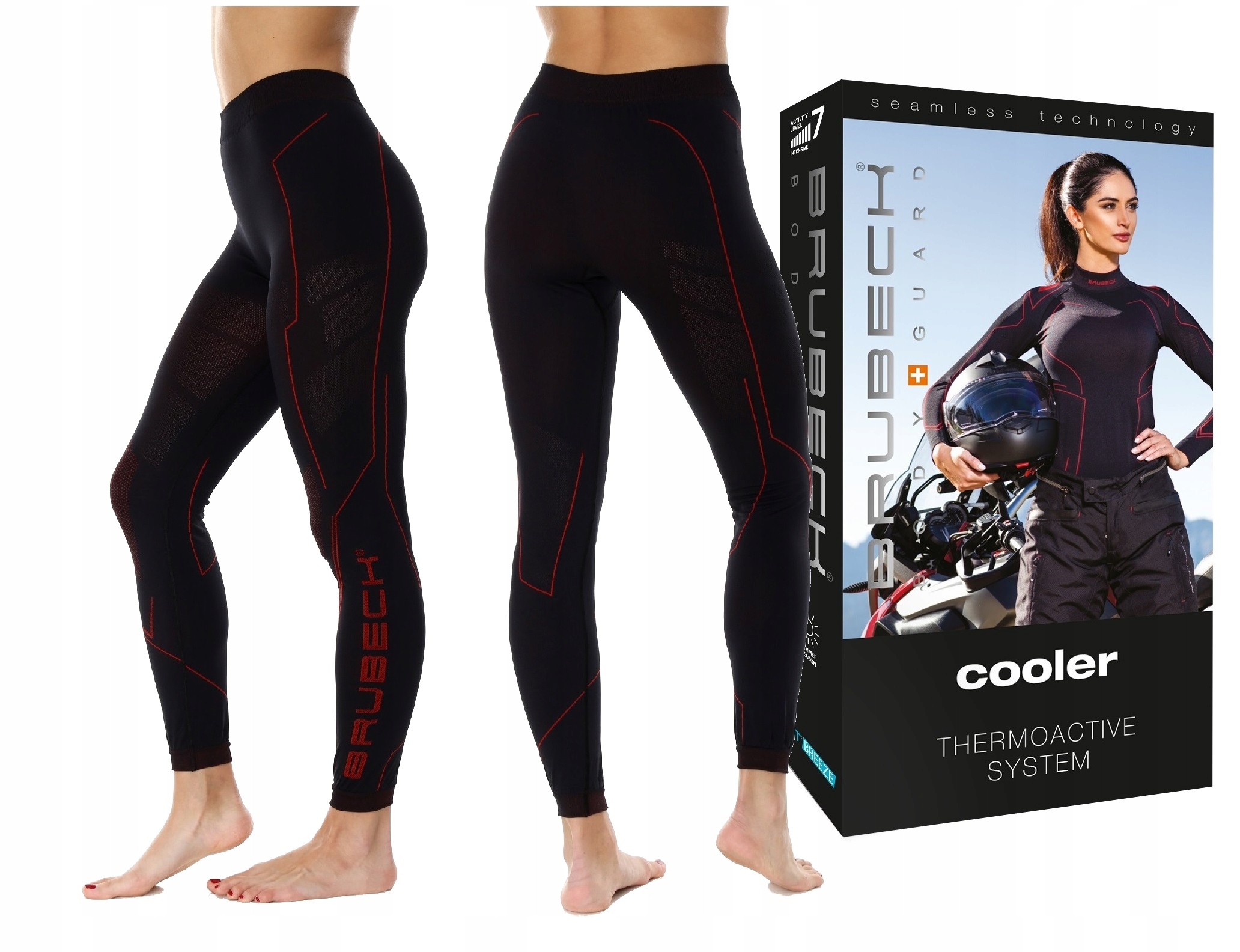 

Damskie Legginsy Oddychające Motocyklowe Cooler -s