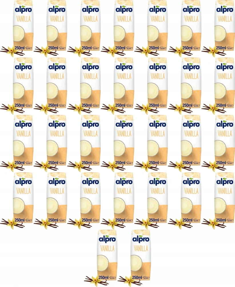 Napój sojowy o smaku waniliowym Zestaw 48x 250 ml