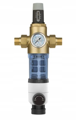 Ustm filtr z reduktorem ciśnienia Aqwell 3/4"-1" z manometrem WF34 Aqwell