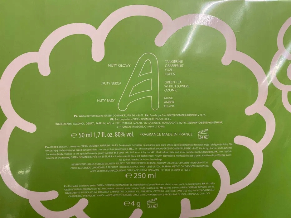 BI-ES - DOMINIK RUPIŃSKI - ZESTAW - GREEN Kod producenta green