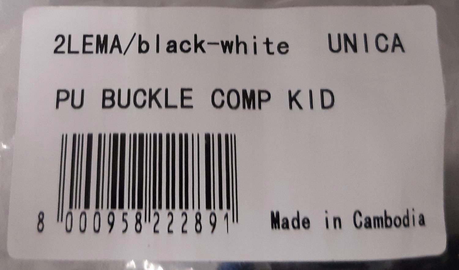 Zestaw pasków i klamer do butów TCX Comp Kid Producent TCX