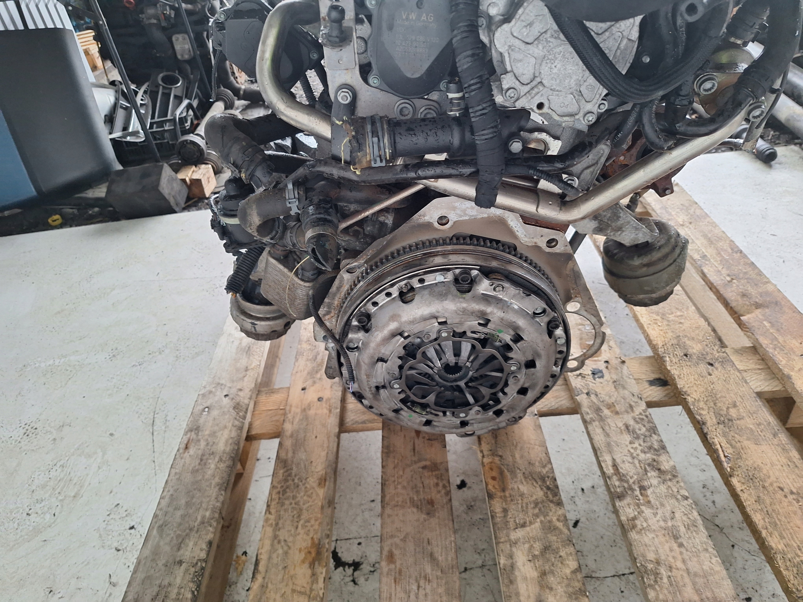 AUDI SEAT engine 2.0 TDI CAG 140KM