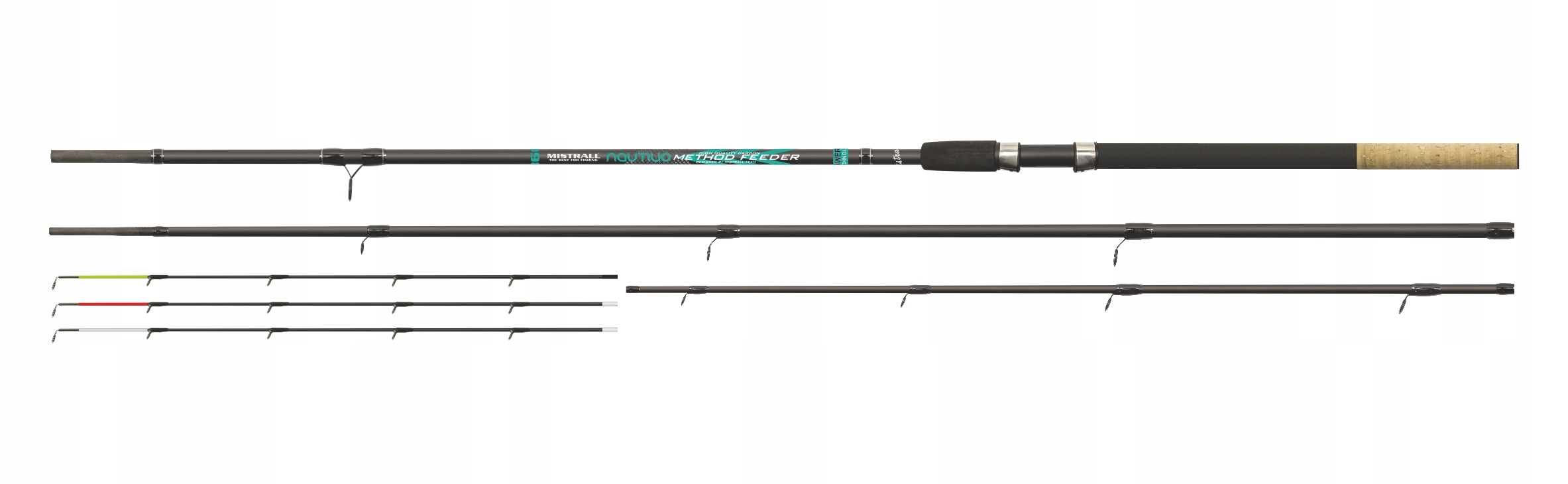 Mistrall Wędka Nautilio Method Feeder 3+3 Szczytówki 3,60m 70g