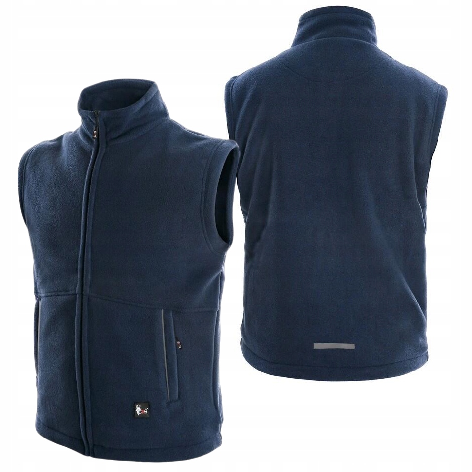 Kamizelka Polarowa Męska Robocza Ciepła Cxs Utah Ciemnoniebieski 3XL