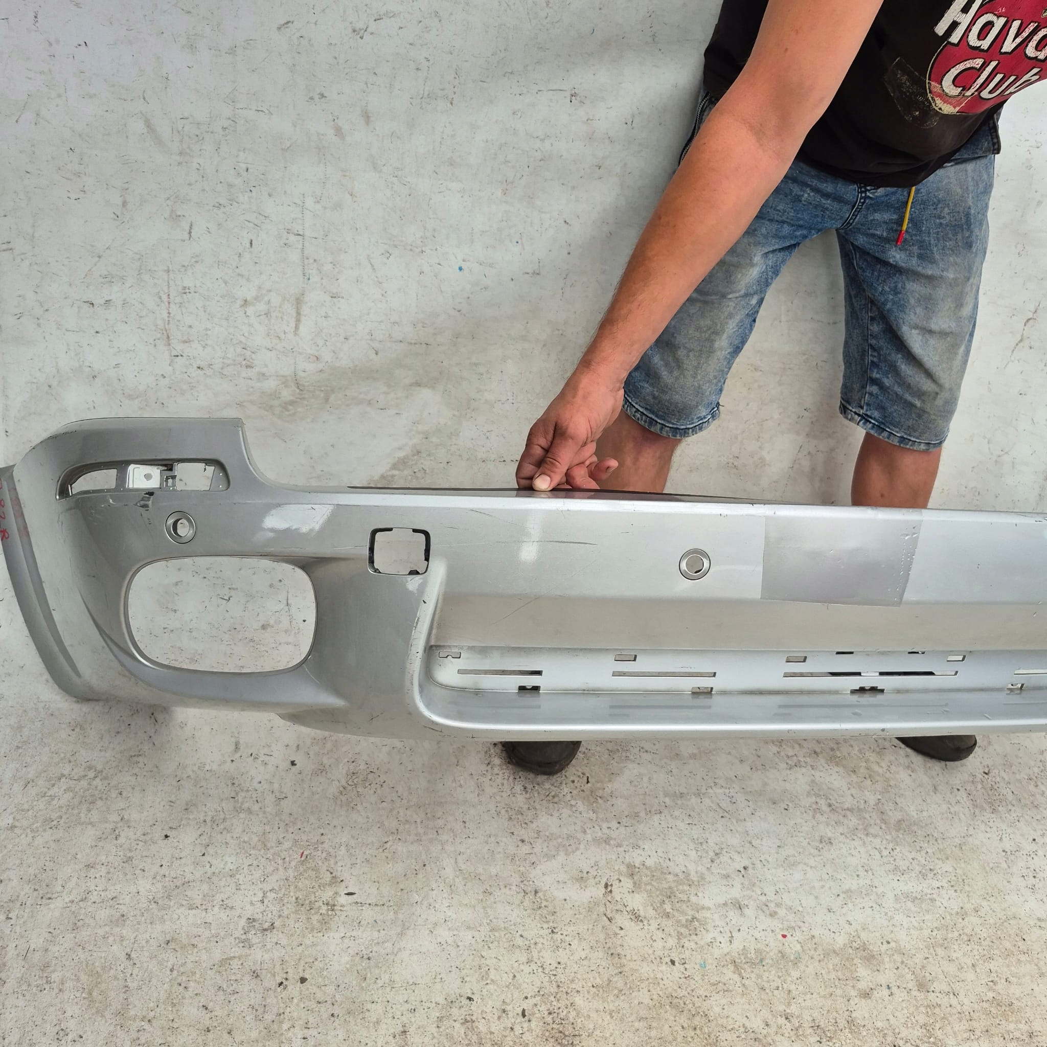 BMW X5 E70 06-13 m-packet bumper rear part rear PDC 8038275