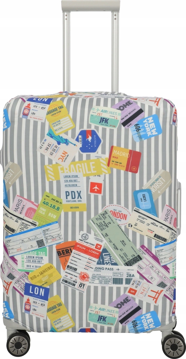 Pokrowiec na średnią walizkę Travelite tickets
