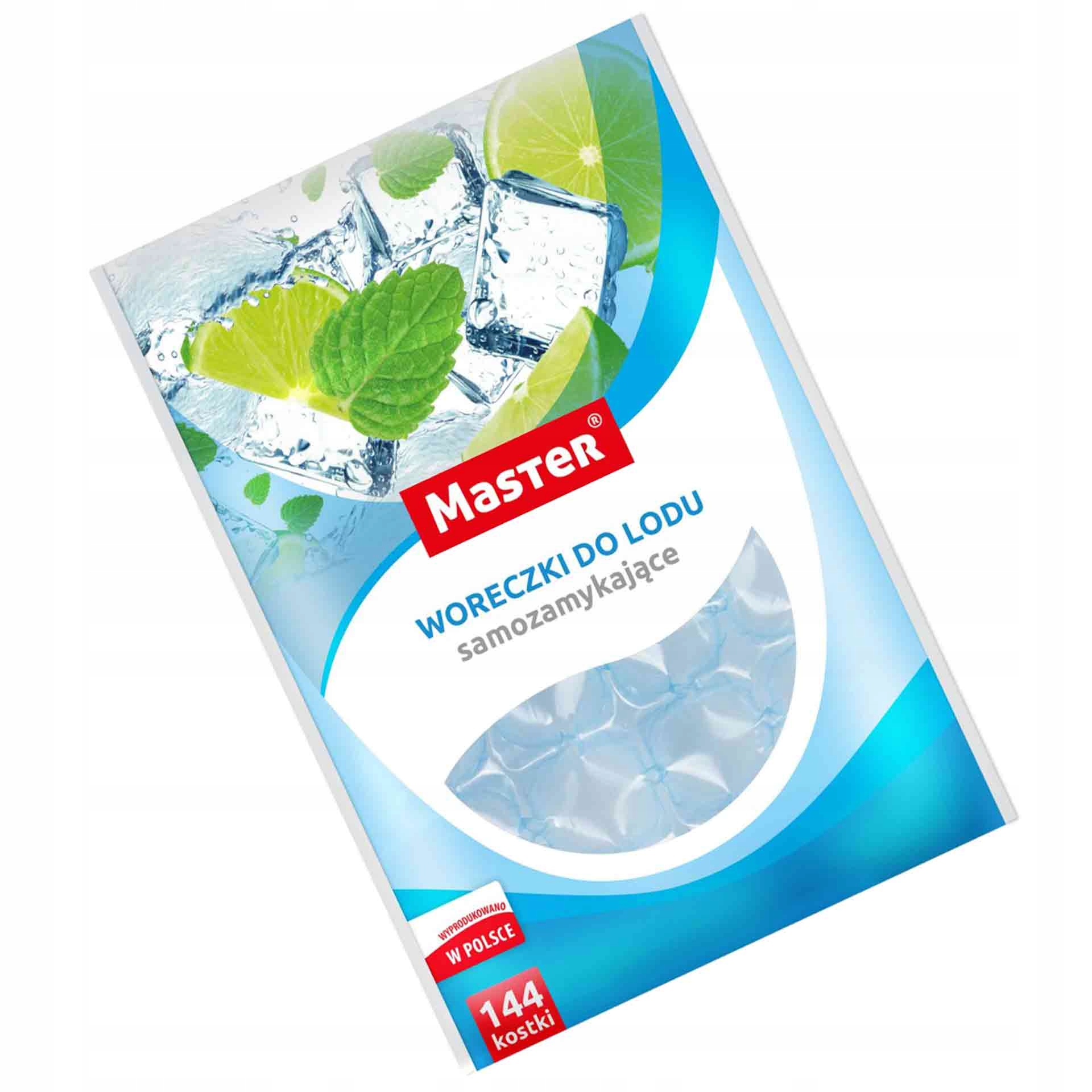 

Woreczki Do Lodu Master 144 szt. S105