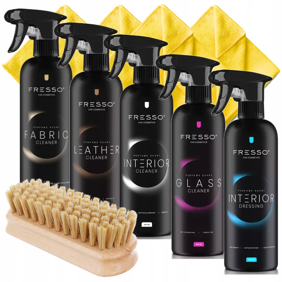 Fresso kosmetyki do czyszczenia wnętrza 5x500ml