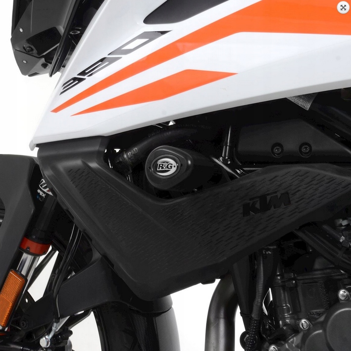 Padacie Rámy Aero Rg Racing Ktm 390 Adventure 20- Biely
