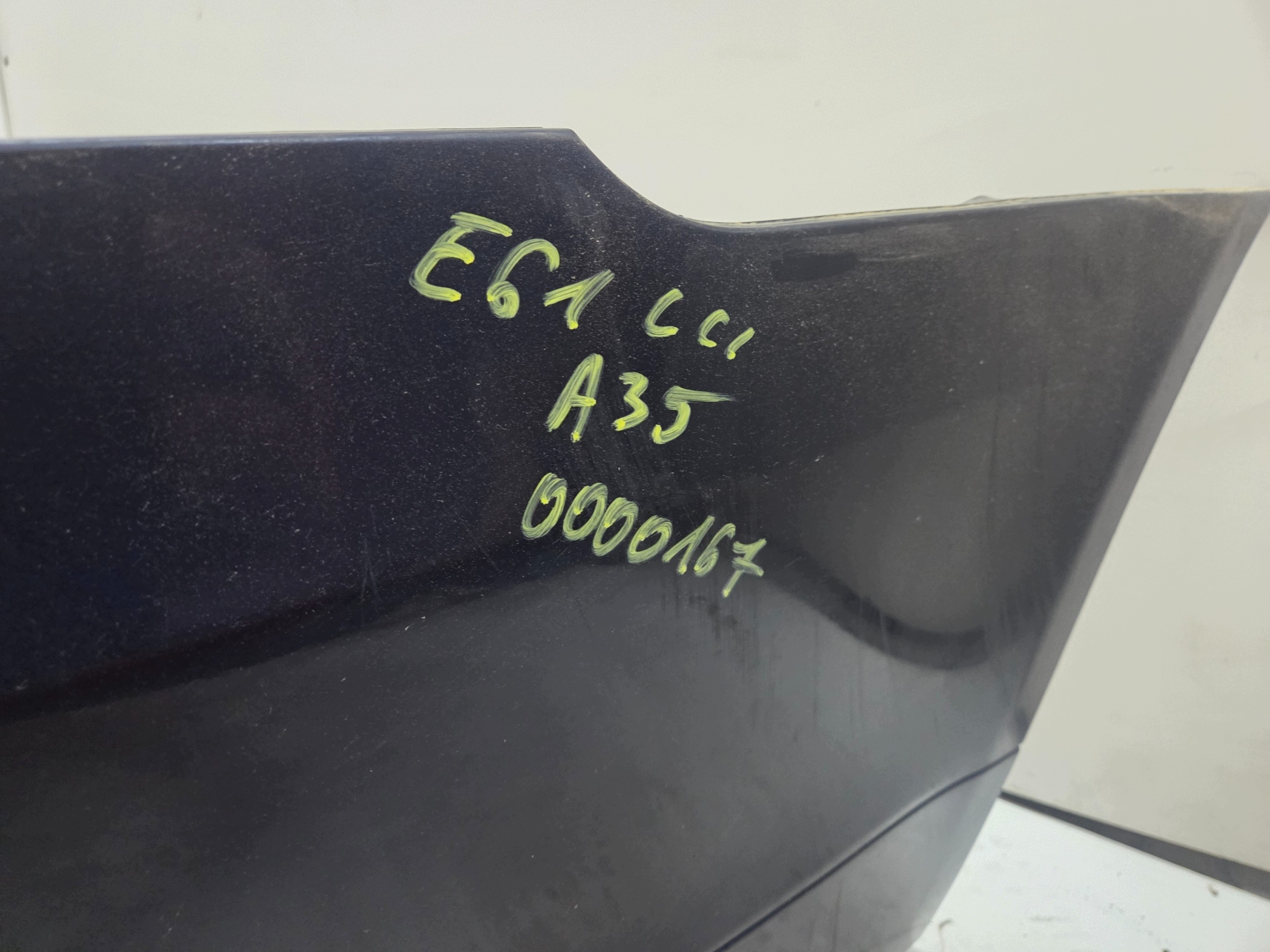 stoßstange hinten BMW E61 LIFT A35/5 MONACOBLAU