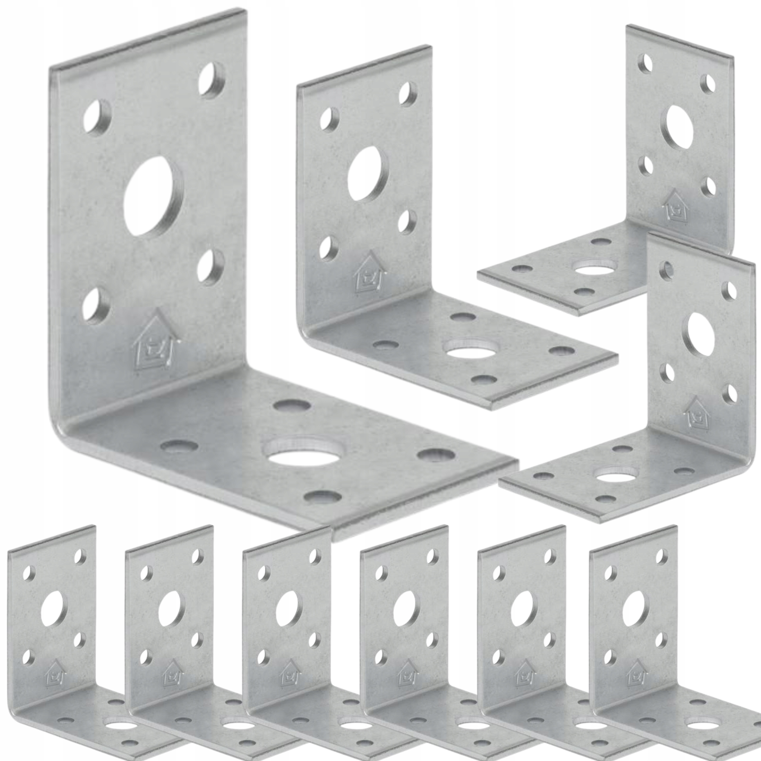 

Kątownik Stalowy Łącznik 50x 50 x 35 MM 10 Szt