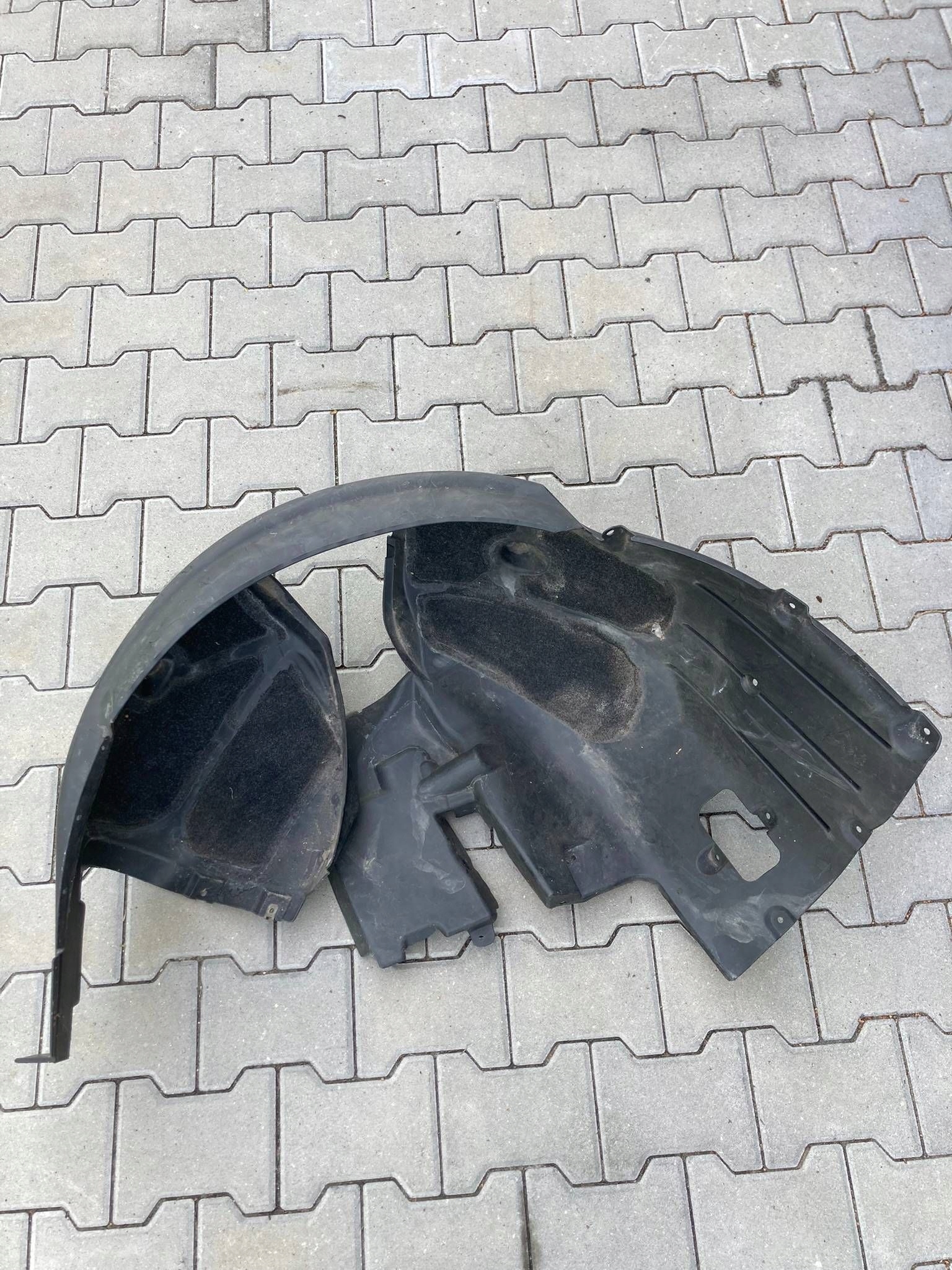 BMW 5 E60 E61 2010 mudguard front left, left front 173701-10