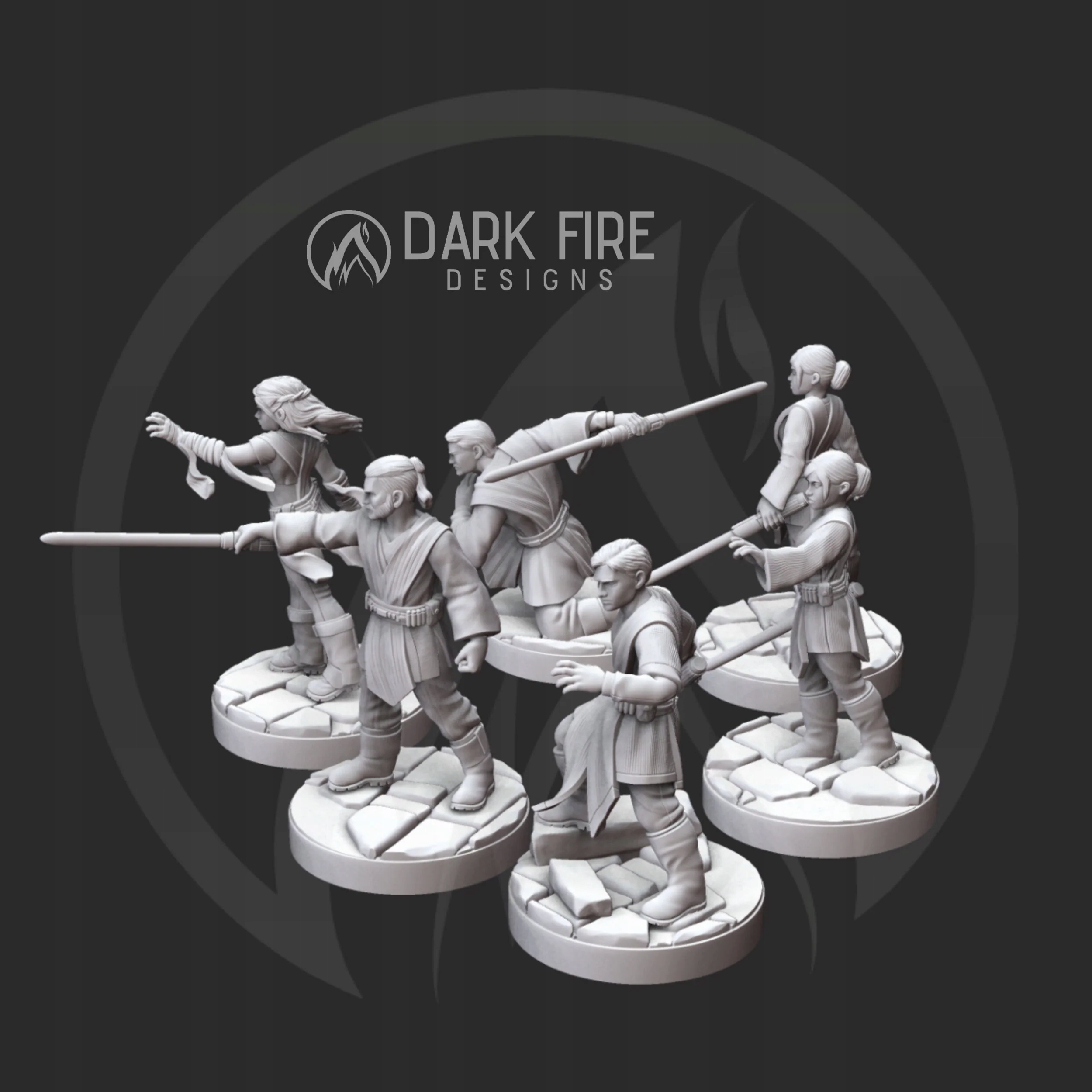 Republic Knights model pasuje do gry StarWars Legion 2 System Star Wars Legion