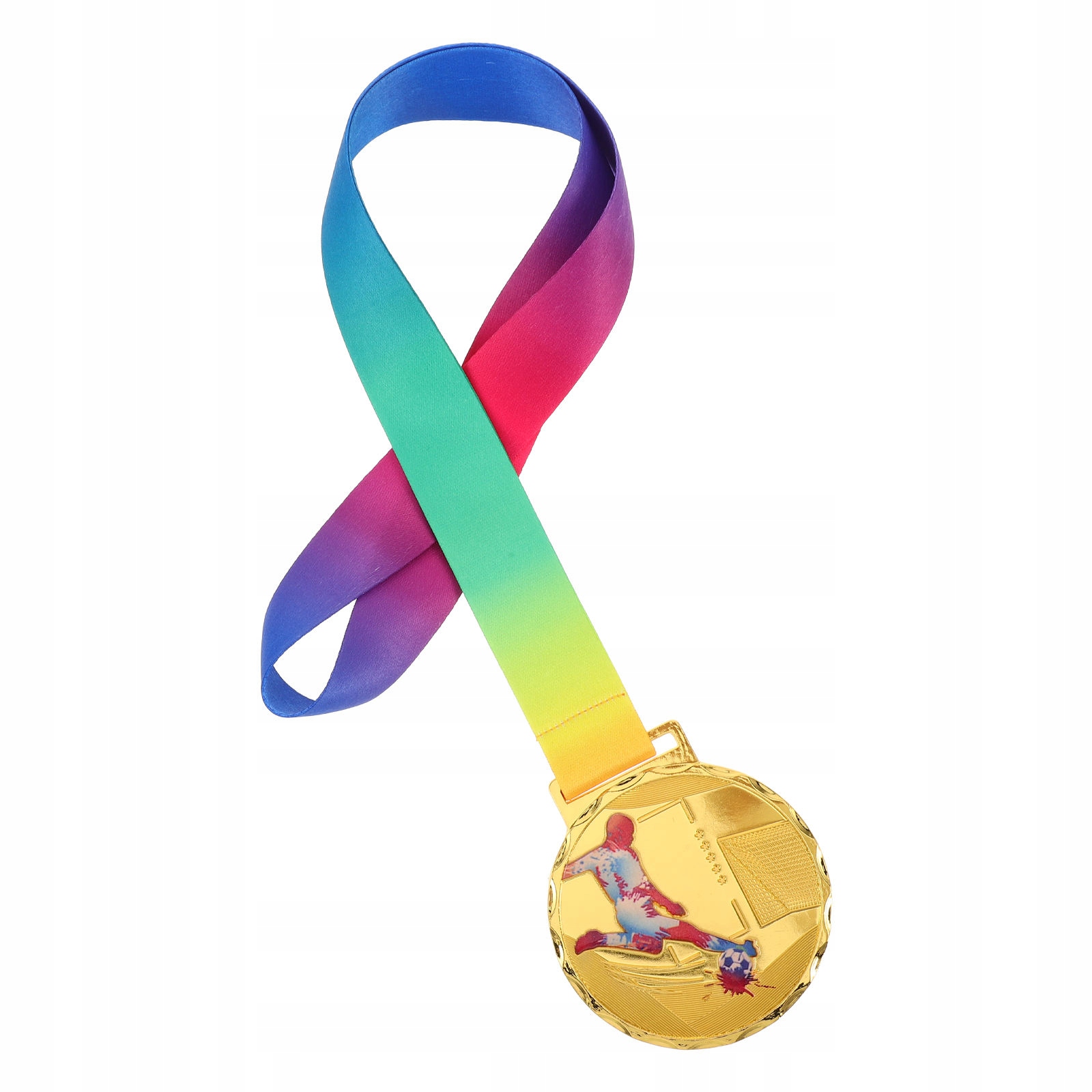 Medal Piłkarski Z Wstążką Na Szyję Nagroda Sportowa
