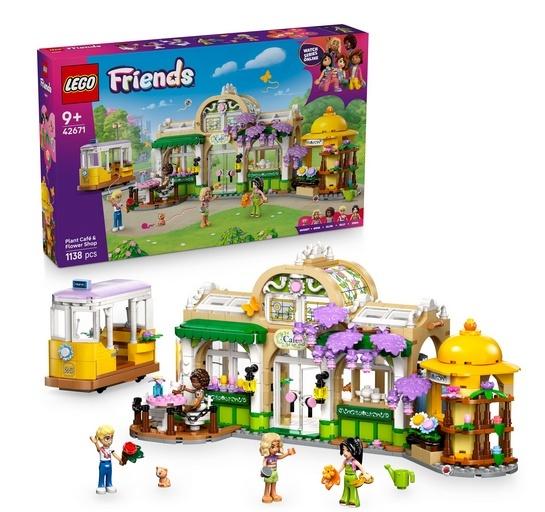 Lego(r) Friends 42671 Zelená kavárna a květinář