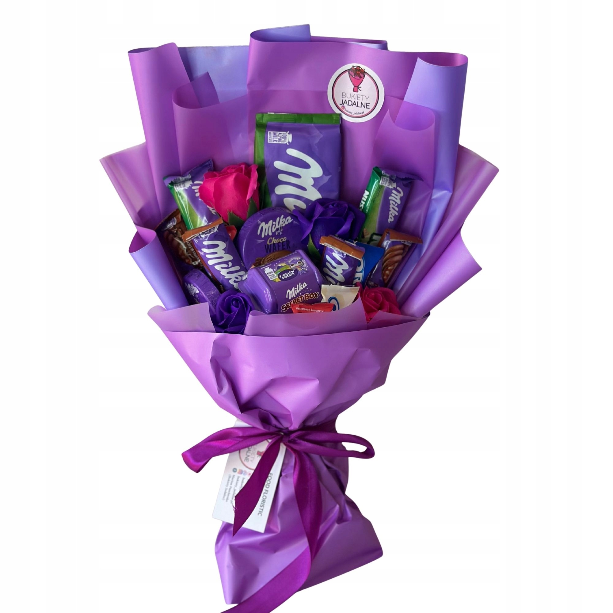 Levně Dárková Sada Milka Kytice M Narozeniny Valentýna Den Žen 18 30