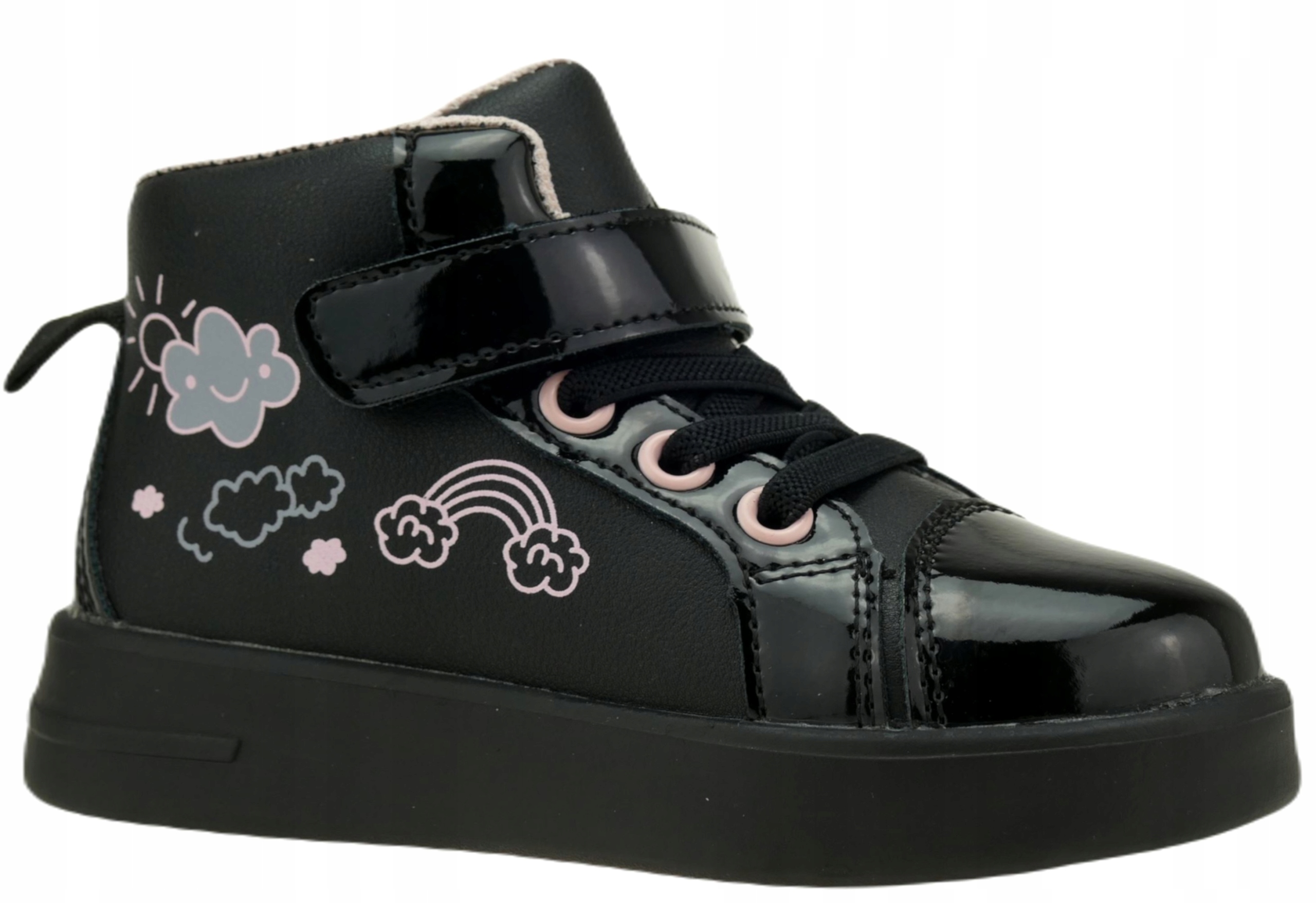 DZIEWCZĘCE TRZEWIKI PÓŁBUTY DZIECIĘCE BOTKI BUTY PRZEJŚCIOWE NA RZEPY R. 23 Kod producenta TC83