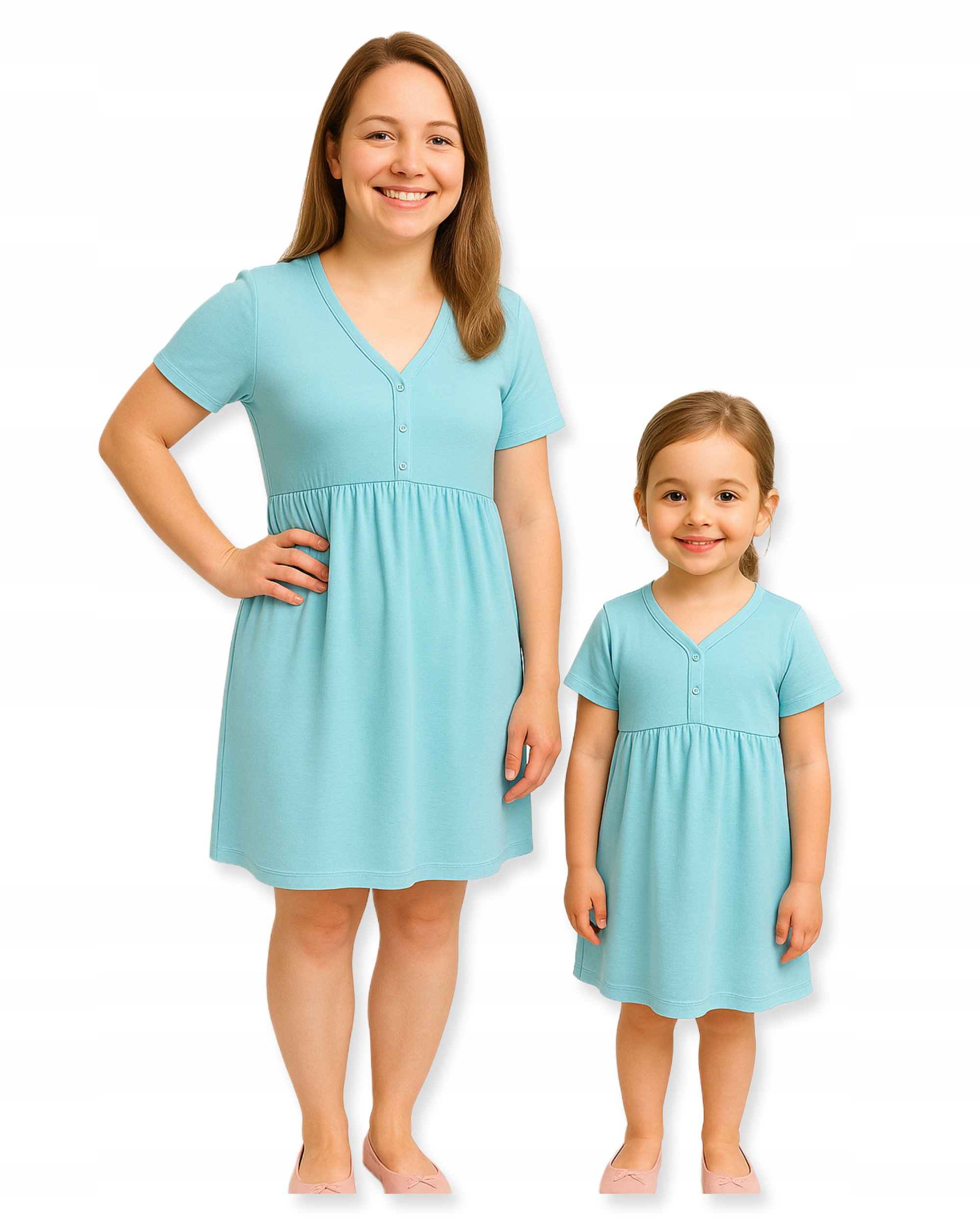 Sada Košile Noční bavlna 100% vel L, barva Modrá