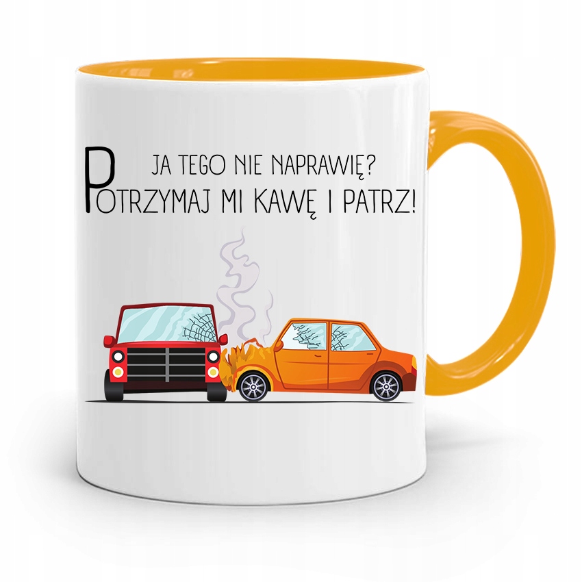 

Kubek Żółty Mechanika Ja Tego Nie Naprawię