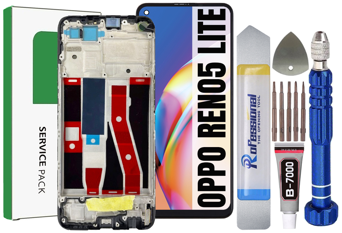 Displej Pro Oppo Reno 5 Lite Originál Oem Obrazovka Rámeček
