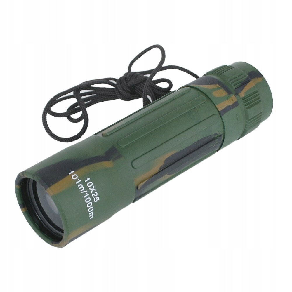 Mil-Tec Monokular 10x25 Camo Woodland 15705020