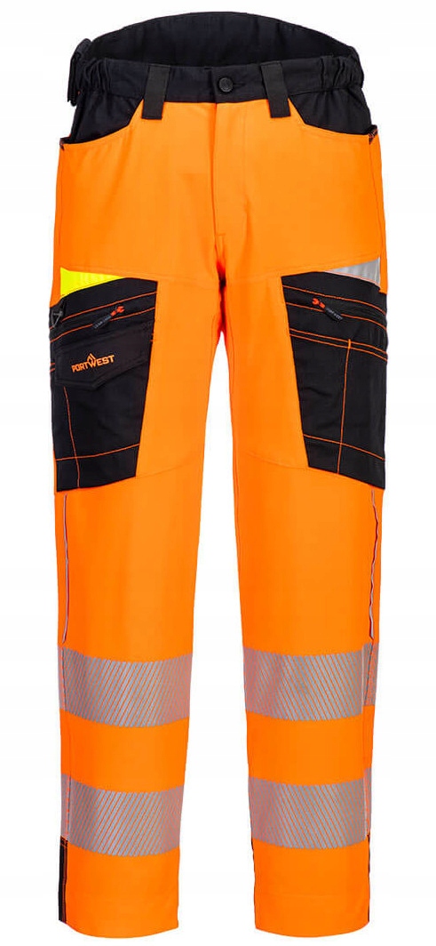Výstražné strečové kalhoty Portwest DX453 Obr vel. 28 Uk (44 Eu)