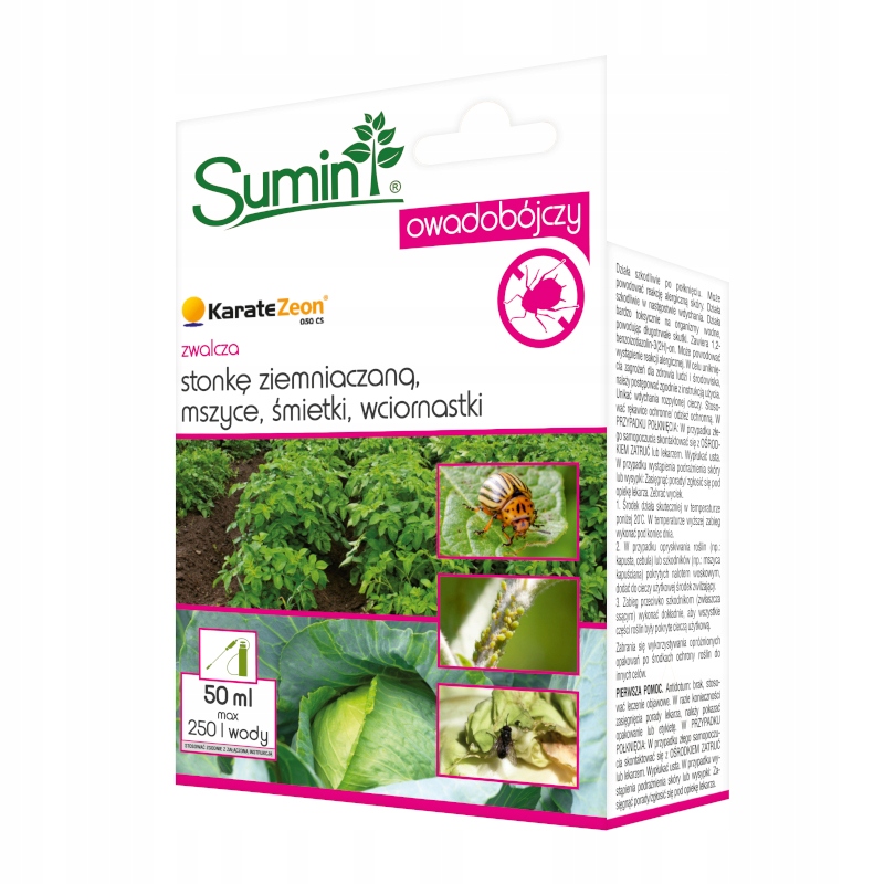 

Karate Zeon 050CS 50ml Sumin Owadobójczy Mszyca