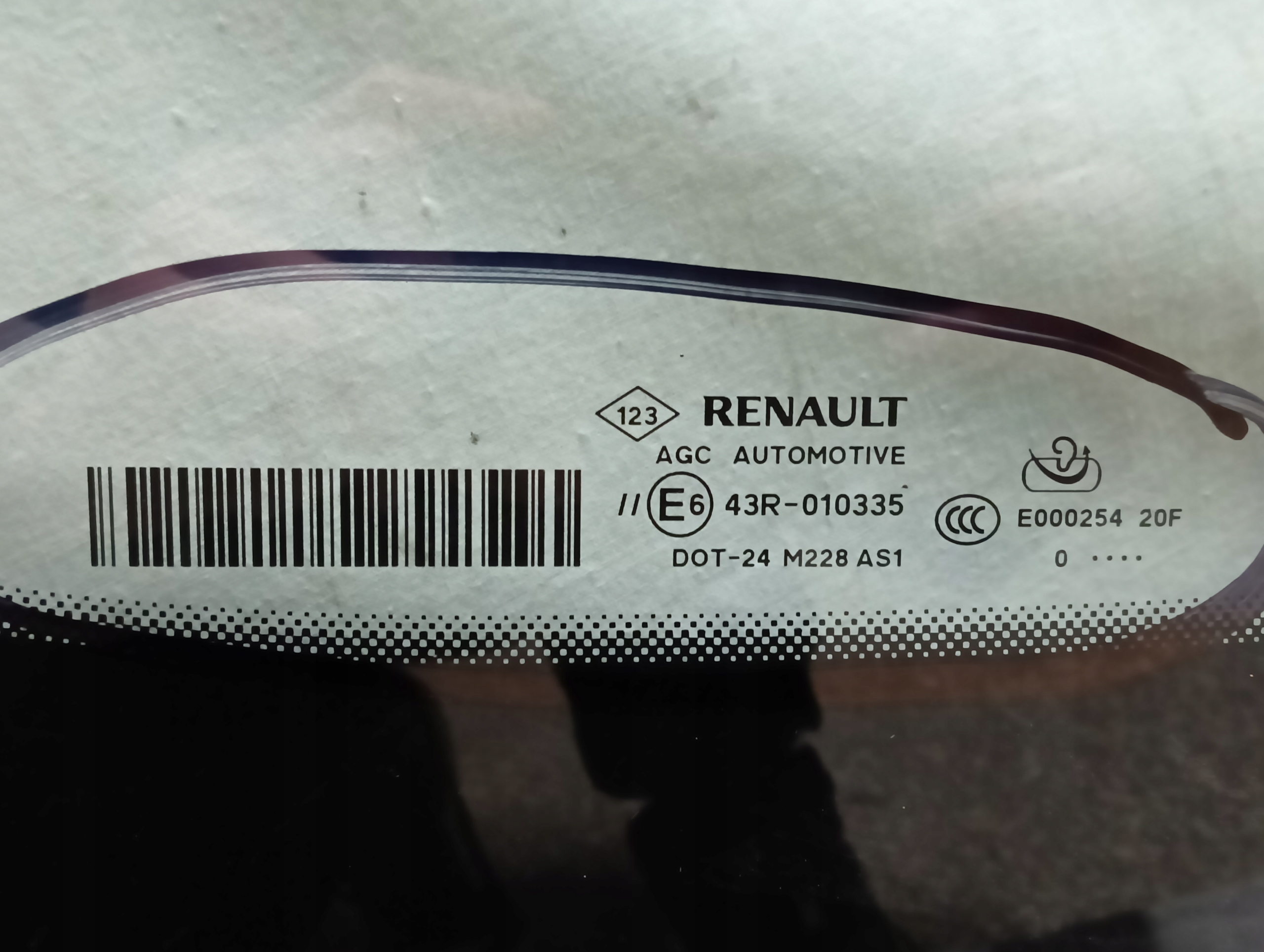 SZYBA PRZEDNIA RENAULT TALISMAN (2016-) KAMERA SENSOR ACUSTIC ORYGINAŁ KAMY Numer katalogowy części 0103357