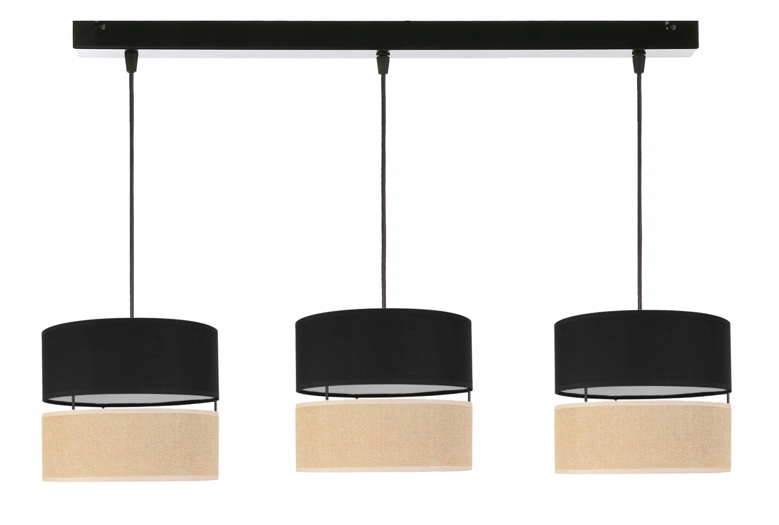 Závěsná Lampa Boho Etno Do Obývacího Pokoje Ložnice Stínidla Juta Led Edison