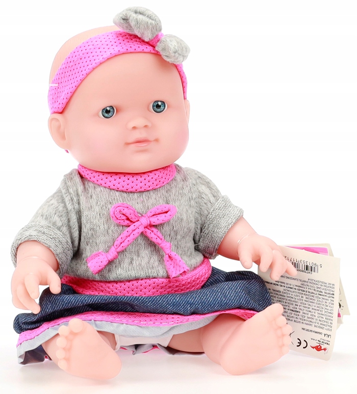

Lalka Bobas Z Dźwiękiem 26 CM Dziewczynka Gaworzy