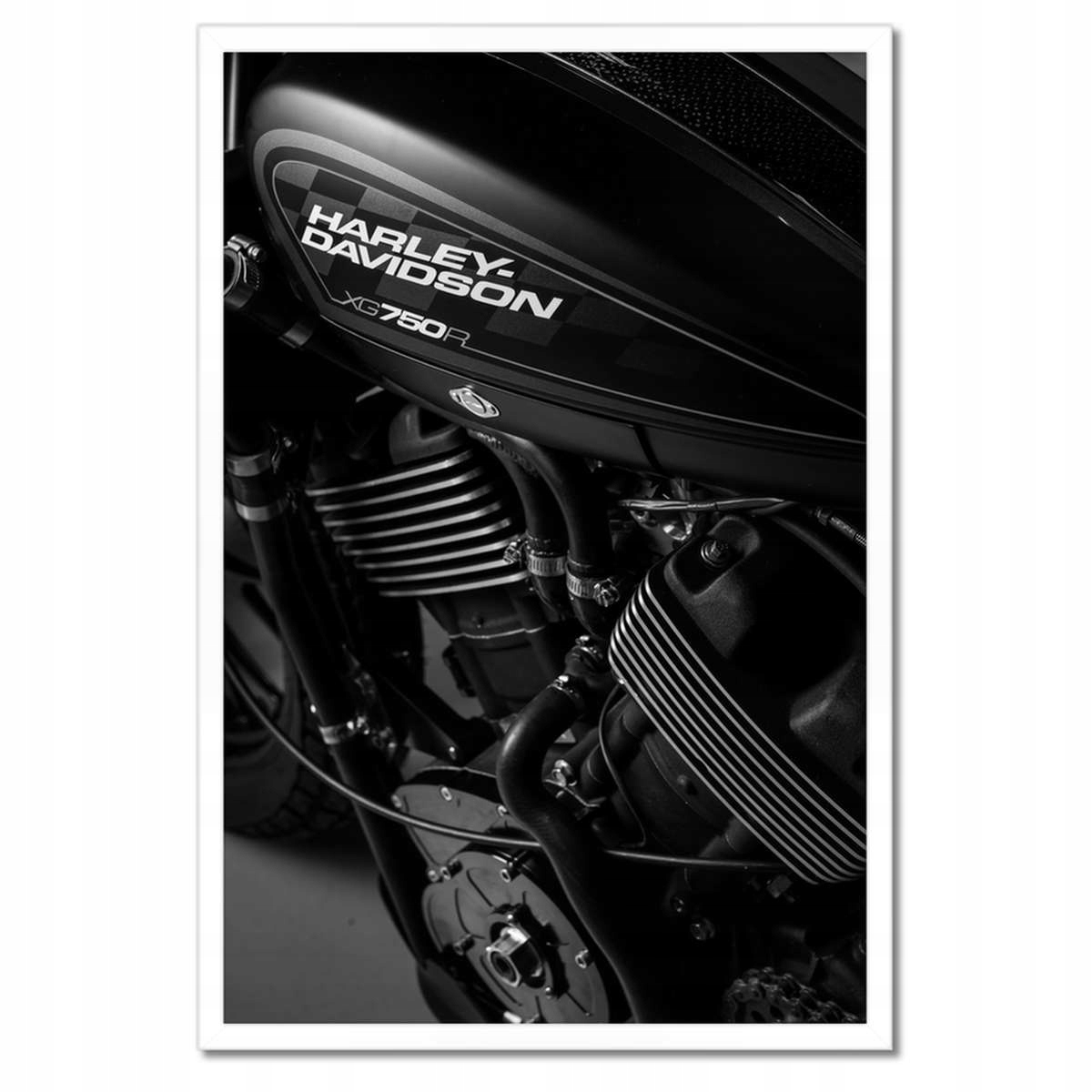 Plakáty v rámu 40x60 Harley Davidson Motocykl