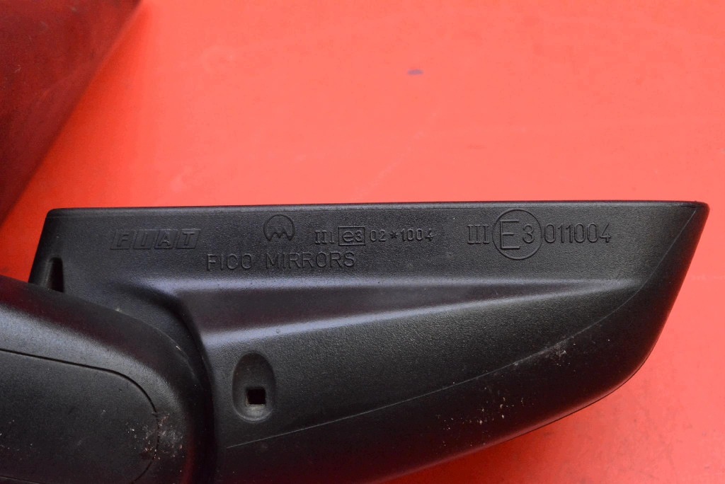 mirror right black, manually EU 011004 FIAT PANDA 2 II 03-11