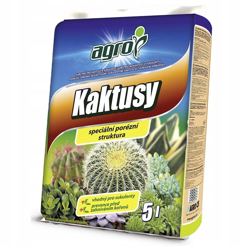 

Agro Podłoże Ziemia Do Kaktusów Sukulentów 5 L