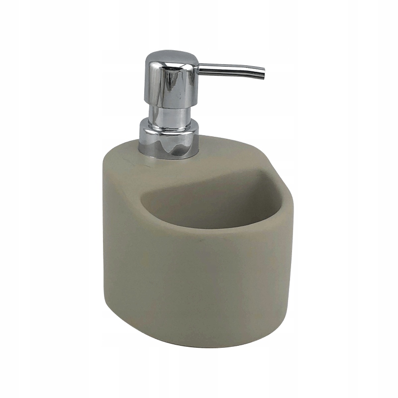 

Dozownik Ceramiczny Do Mydła Płynu Naczyń Beżowy