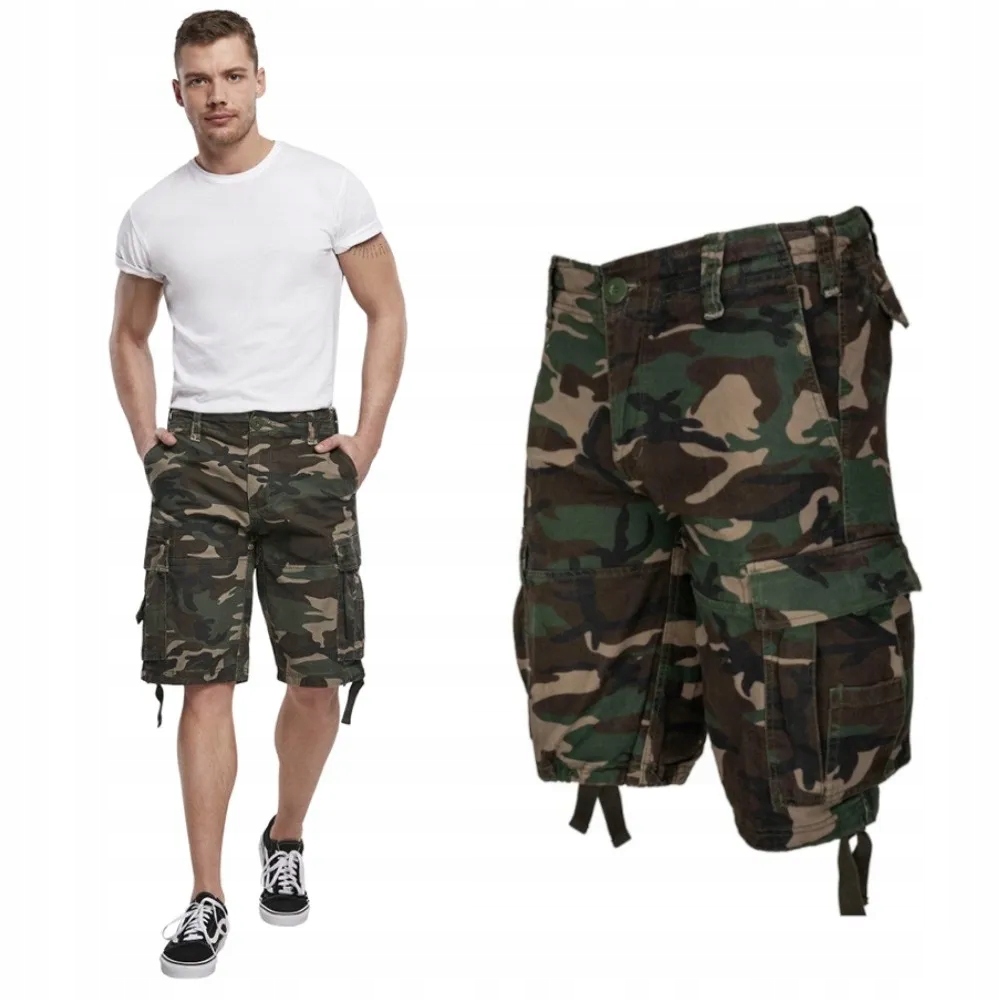 Kraťasy krátké Brandit Vintage Classic Woodland M