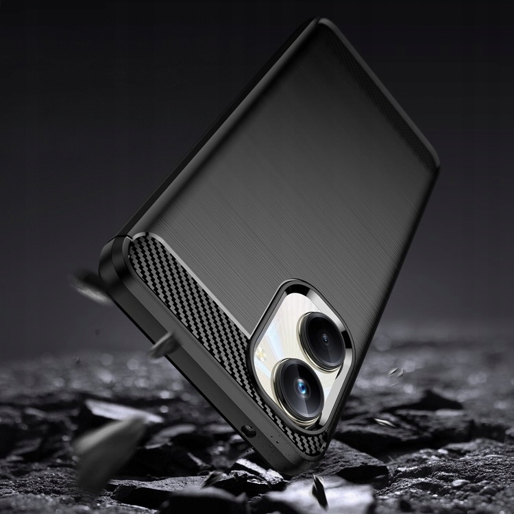 Etui YOUTAB KARBON do Realme 10 Pro, Case + SZKŁO Dedykowana marka realme