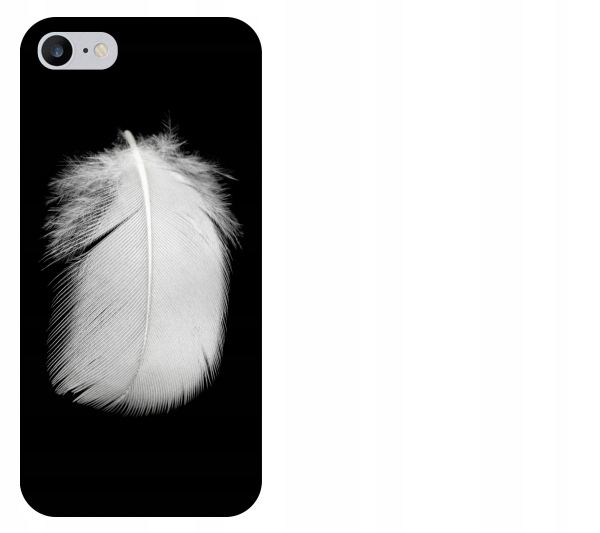 

Etui pokrowiec iPhone 8 Piórko